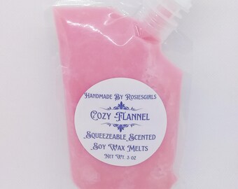 Cozy Flannel Type Scented squeezable wax  - Home Decor