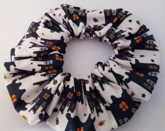 Halloween Spooky Themed Hair Scrunchie - Hair Ties - Hair Accessories