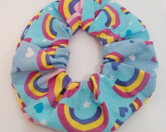 Rainbow Hair Scrunchie - Hair Ties - Hair Accessories