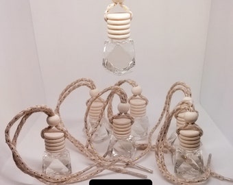 Hanging Car Diffuser Cozy Flannel Type Scented Freshener Long Lasting