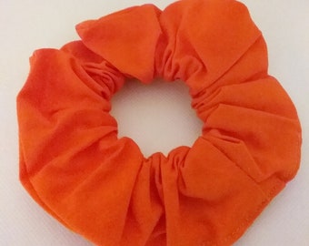 Orange Hair Scrunchie - Hair Ties - Hair Accessories
