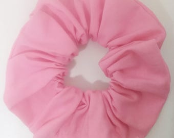 Pink Color Hair Scrunchie - Hair Ties - Hair Accessories