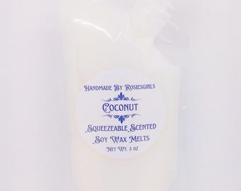 Coconut Scented Squeezable Wax - Home Decor