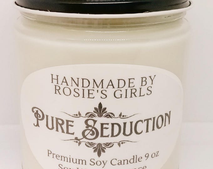 Featured listing image: Pure Seduction Type Scented Soy Candle - Scented Candle - Soy Candle - Home Decor