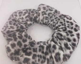 Leopard Print Hair Scrunchie - Hair Ties - Hair Accessories
