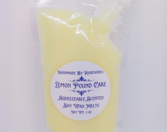 Lemon Pound Cake Scented Squeezable Wax  - Home Decor