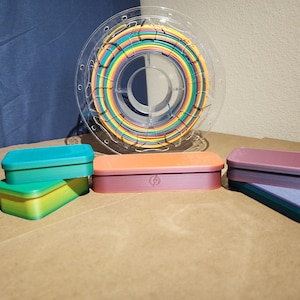 Rainbow Mix | Diamond Painting Tray Pet and Fall Proof Diamond Painting Accessories Drill Tray Sealed Diamond Painting Tray Lid