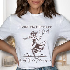 Sassy Funny Western Cowgirl Tee, Vintage graphic tee, Cowgirl Tshirt, Vintage Cowgirl Tshirt, Rodeo Country Western Shirt, Wild Western tee