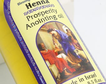Henna Prosperity Anointing Oil – Blessing from Jerusalem