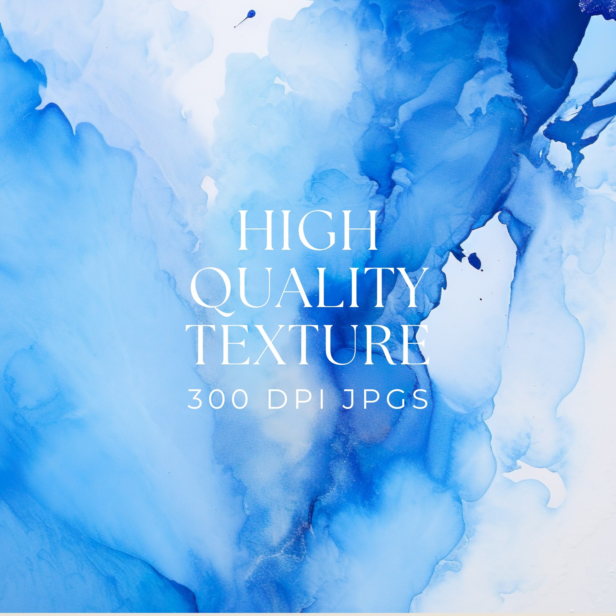 Royal Blue and White Abstract Texture Clipart. Commercial Use. Bright ...