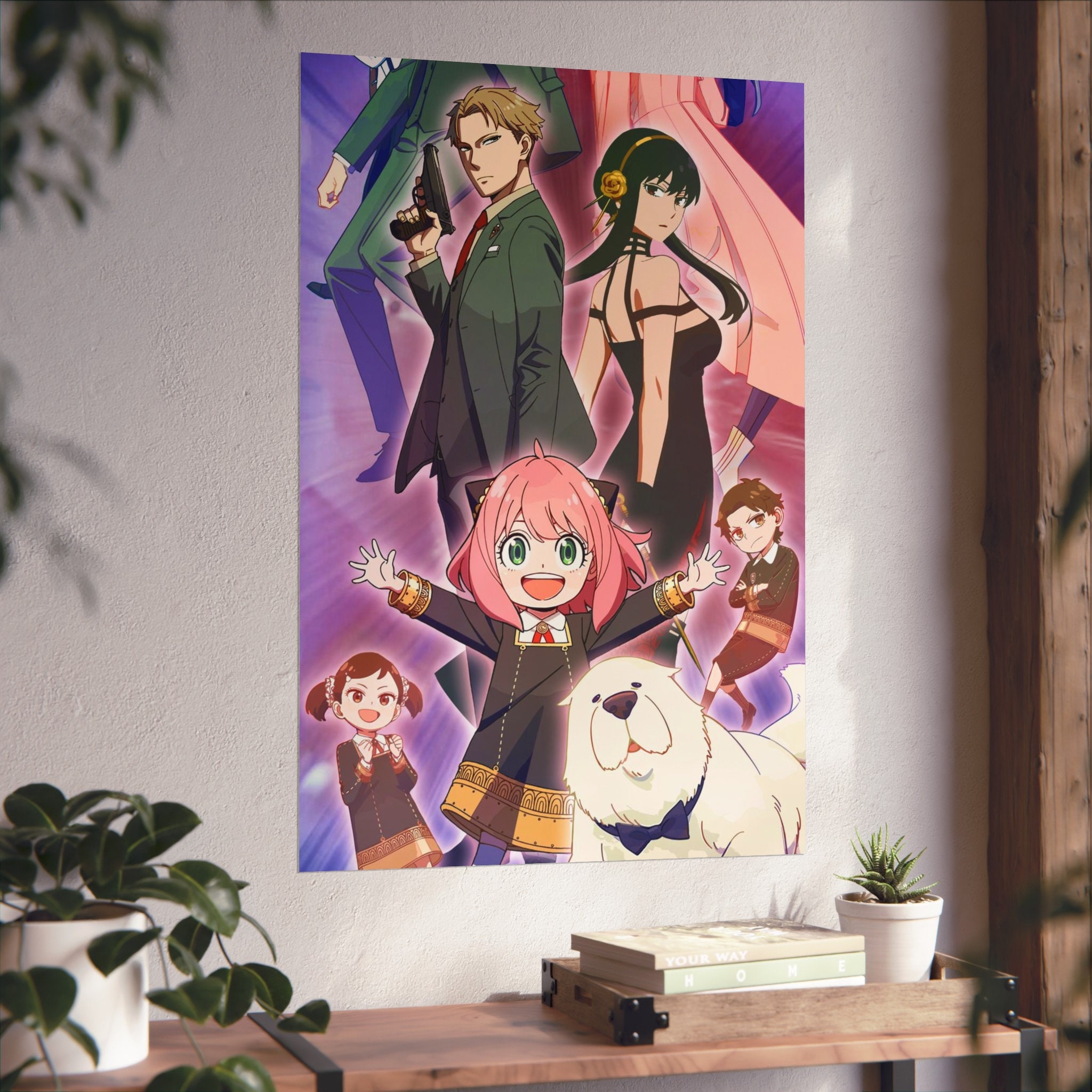 Spy X Family Anya Meme' Poster, picture, metal print, paint by SenpaiArt