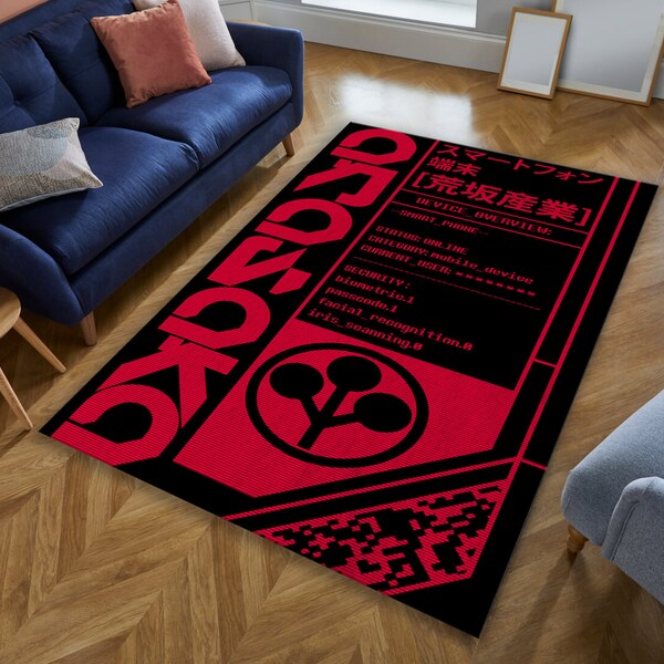 Cyberpunk Rug Texture Cyberpunk 2077 - Etsy