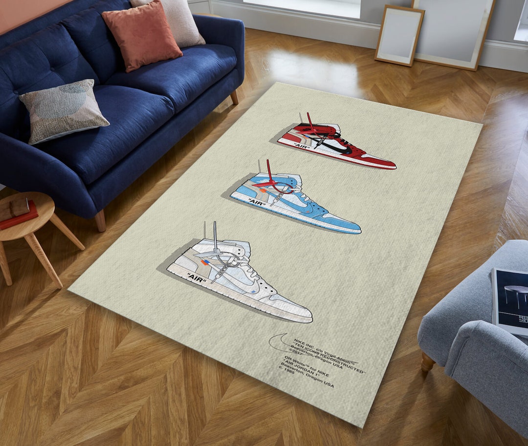 Air Jordan Rug Air Jordan Carpet Jordan Sneakers Rug Etsy Australia