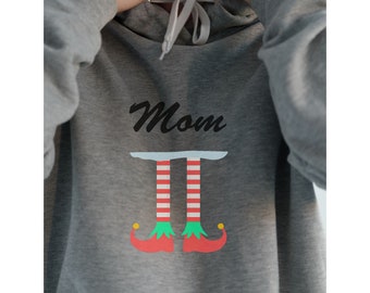 Personalize Christmas hoodie, elf hoodie, family christmas hoodie, gift for holiday time, family elf hooded sweatshirt