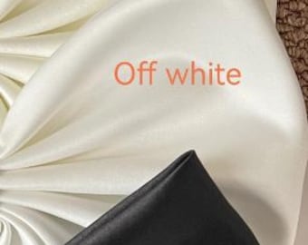 Fabric Color Swatches: Pure White, Ivory, Off-White