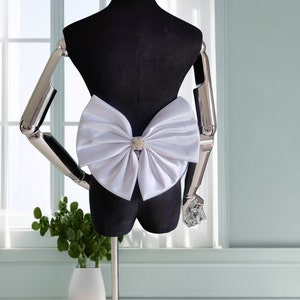 Women&#39;s satin bows, bridal wedding bows, bow decorative belts, women&#39;s robe bows, wedding bridesmaid bows, classic dress bow accessories,