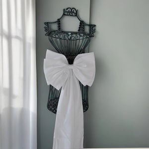Oversized Removable Wedding Dress Bow: Bridal Accessory (17x70 inches)