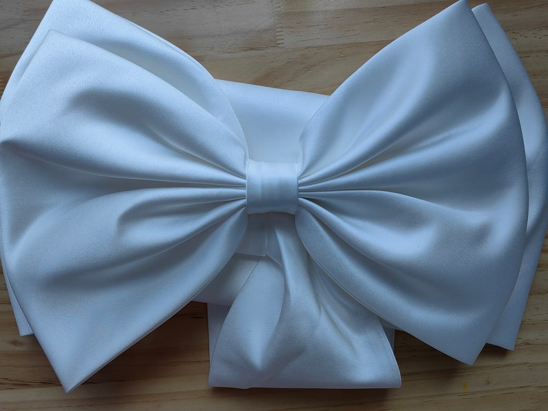 Removable wedding bows, oversized bows, dress bows, bridal bows, large wedding bows, wedding accessories off-white