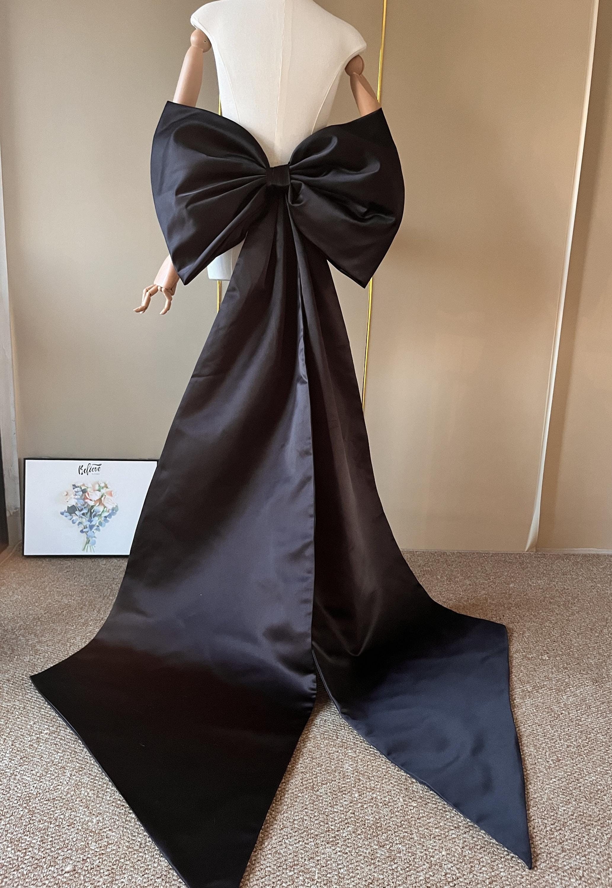 big bow black dress Halloween Giant Bow: Handcrafted Costume Accessory The removable wedding bow fbdresses lovelyinla on LTK Size:8x10 Matte