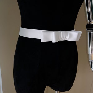 Ceinture noeud exquis, accessoires de mariage ruban pour femme ceinture pour femme ceinture noeud Ceinture de mariage en satin, ceinture de robe image 4