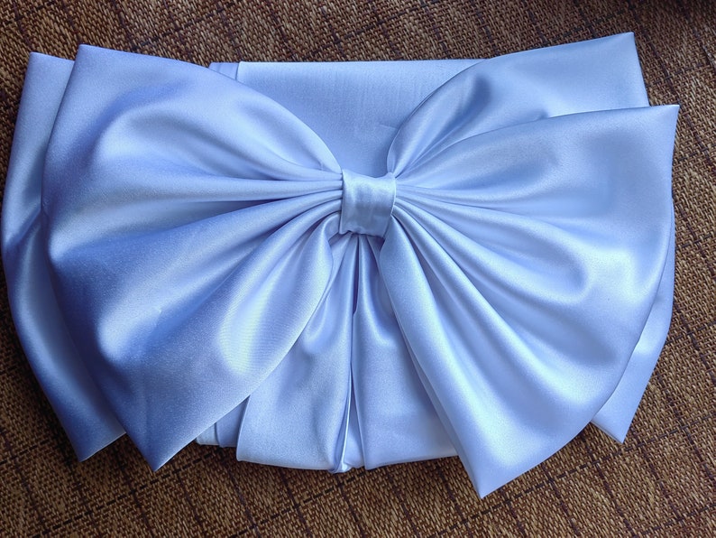 Removable wedding bows, oversized bows, dress bows, bridal bows, large wedding bows, wedding accessories pure white