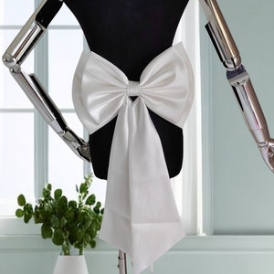 Abnehmbare Schleifen nach Maß, Damenschleifen, Gürtelschleifen, Kirchliche Trauschleifen, Hochzeitsschleifen, Brautaccessoires, Hochzeitsaccessoires