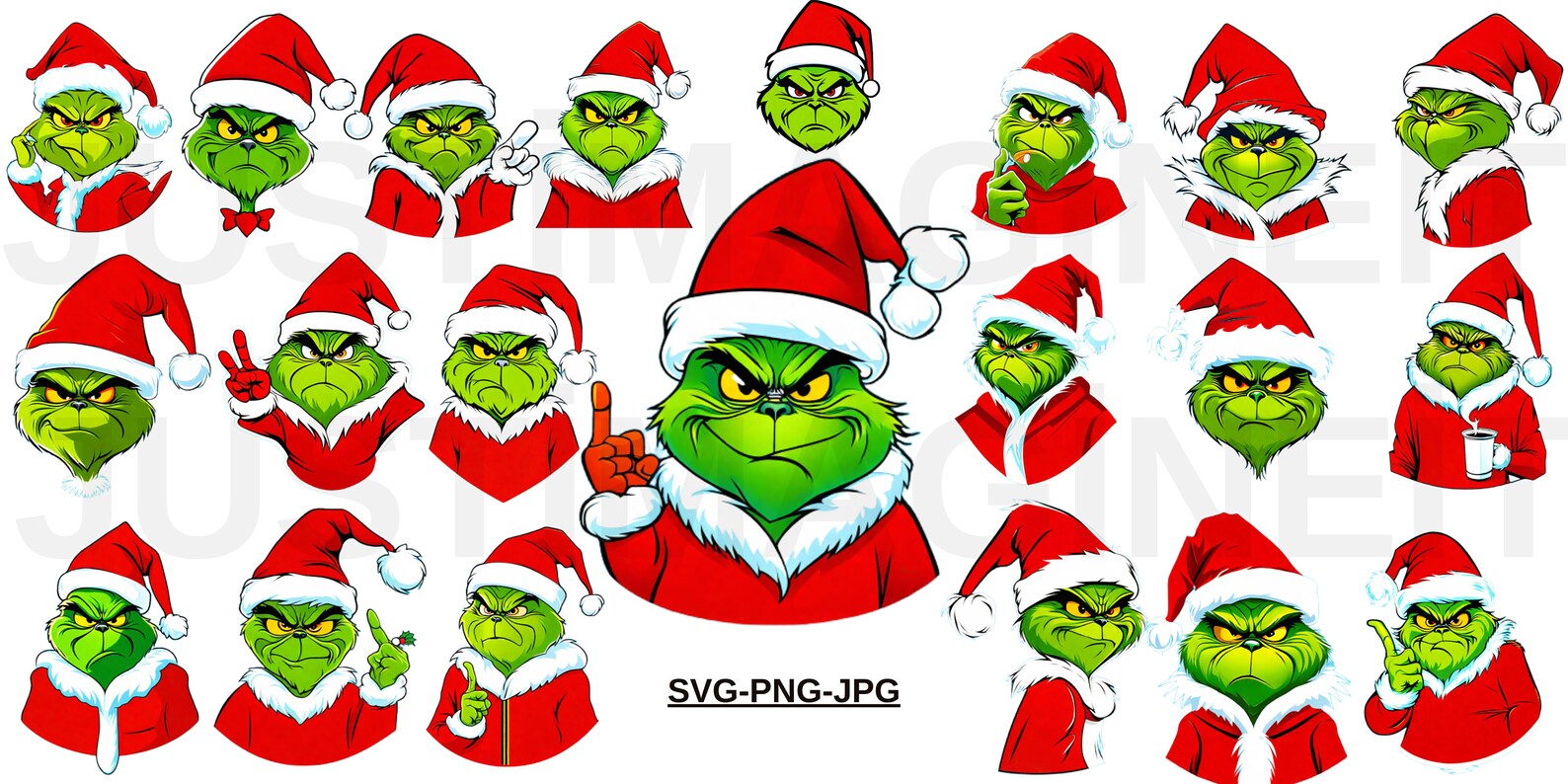 Grinch Middle Finger SVG, Grinch Giving the Finger, Middle Finger SVG ...