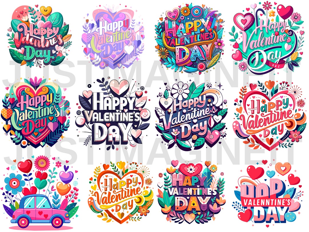Valentines Day Svg Png, Valentines Day Hearts Svg, Heart Sublimation ...