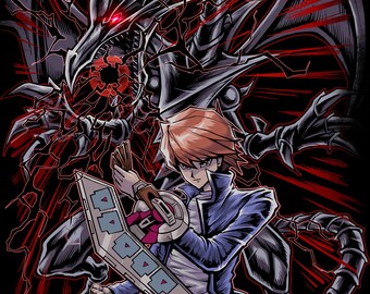 Joey Wheeler/Red Eyes Black Dragon Acrylic Art