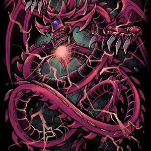 Slifer The Sky Dragon - Acrylic Art