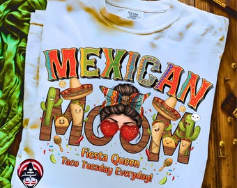 Funny Mexican Mama PNG Graphic Clip Art Latina Sublimation Mom Digital Download