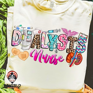 Western Dialysis Nurse Design Png Svg,Dialysis Png,Nurse Png,Nephrology,Kidneys, Hemodialysis,Dialysis Tech,Sublimation Digital Download png