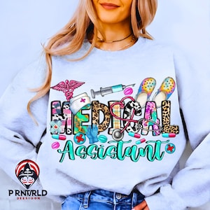 SVG Medical Assistant png,Stethoscope,sublimation design download,Nurse png, Nurse love, Nurse Life, Nursing png, sublimate designs download