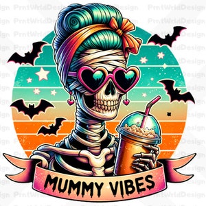Retro Spooky Mama PNG Halloween Witch Bat Gothic Sublimation, Spooky Mini PNG, Trending Mummy Vibes, Cute Ghost Mama Digital Download