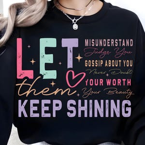Motivierend Lassen Sie sie SVG PNG, Keep Shining Png svg