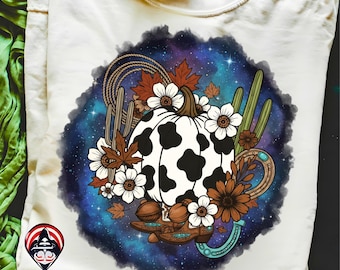 Western Howdy Fall PNG,Fall Pumpkin Png,Retro Western Fall Autumn Sublimation,Cowboy Cow Fall Design,Spooky Halloween Rustic DigitalDownload