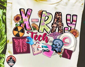 XRayChic – X-Ray Tech PNG, Sublimation Design X-Ray Design,X-Ray Tech PNG,Nurse Life PNG, Nursing Png, Western nurse png, sublimate download