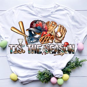 Tis the Season Baseball  PNG SVG,Baseball Mom, Baseball Clipart, Transparent PNG file for sublimation, Baseball Mama Png, Baseball Mom png