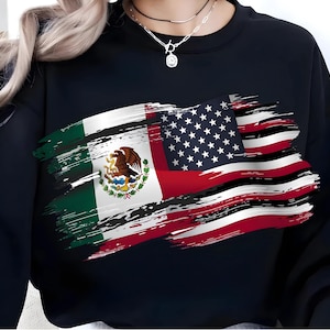 Brush Mexicans Ain&#39;t Going Anywhere USA Mexican Flag,American Grown With Maga Mexican Roots Mexicana Latino Pride,Independence Day PNG SVG