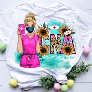 Certified Nursing girl Assistant png svg, sublimation design download,Nurse life png, CNA Nurse png, Nursing png, sublimate designs download