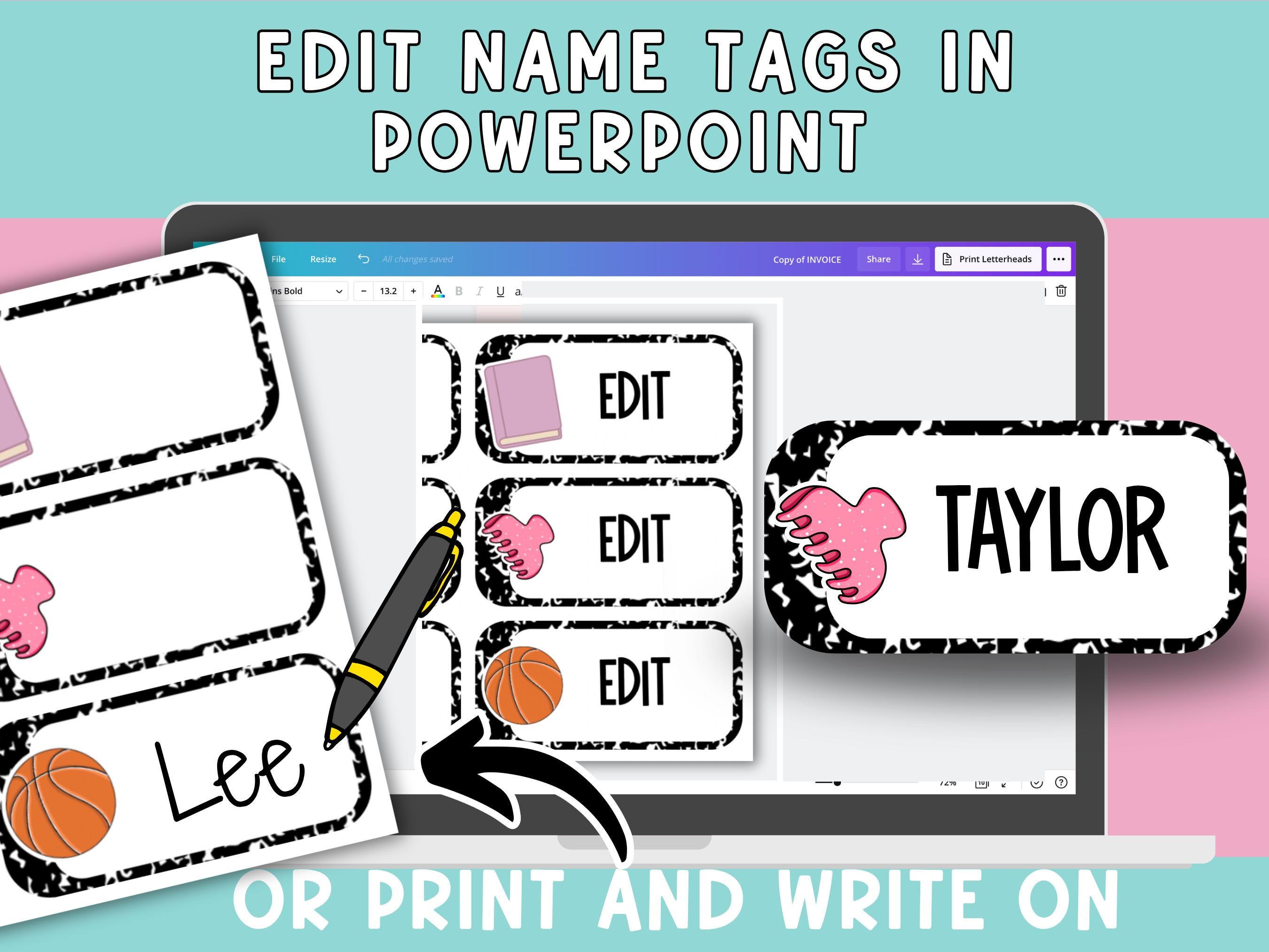 Back to School Bulletin Board Kit: Editable Classroom Decor (digital ...