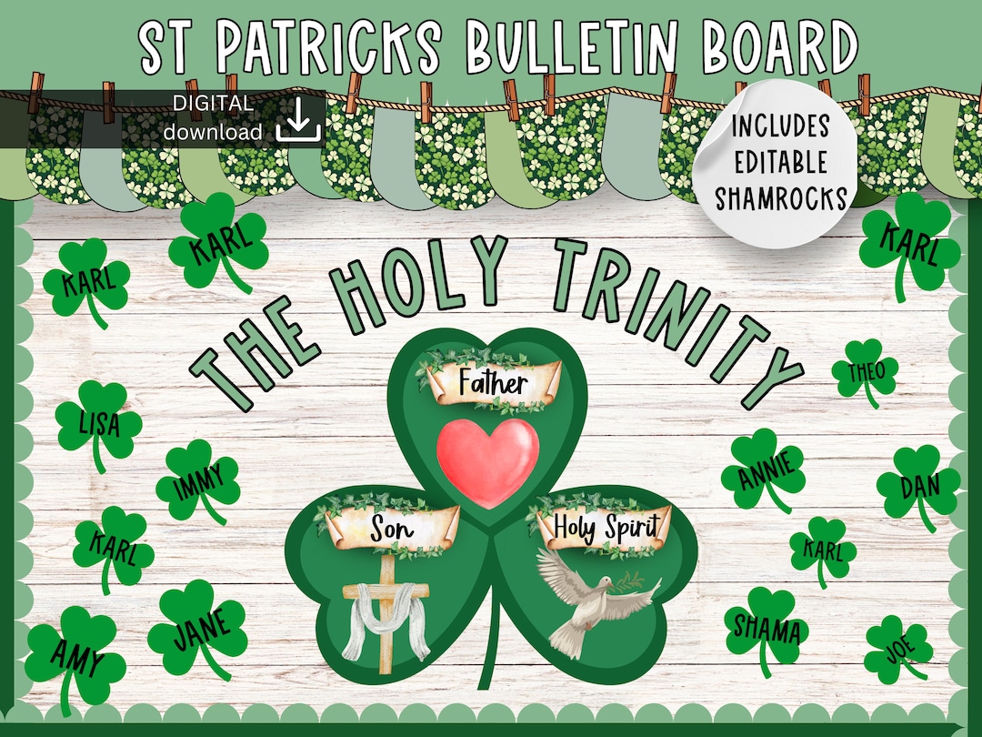 pre k st patricks day bulletin board re