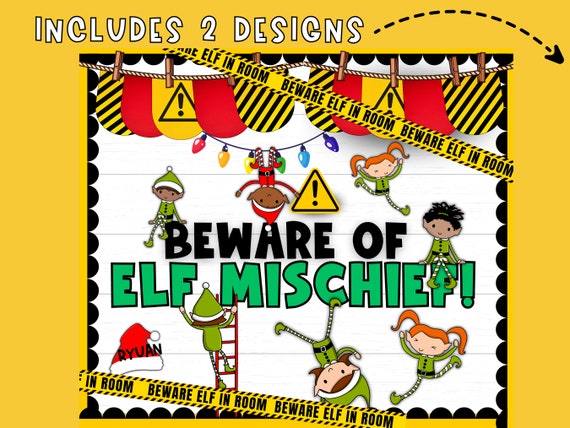 Frienda Weihnachts-Pinnwand-Dekoset – 54 Teile, Mit Gesundheits-Sprüchen & Klebepunkten – Für Klassenzimmer & Party