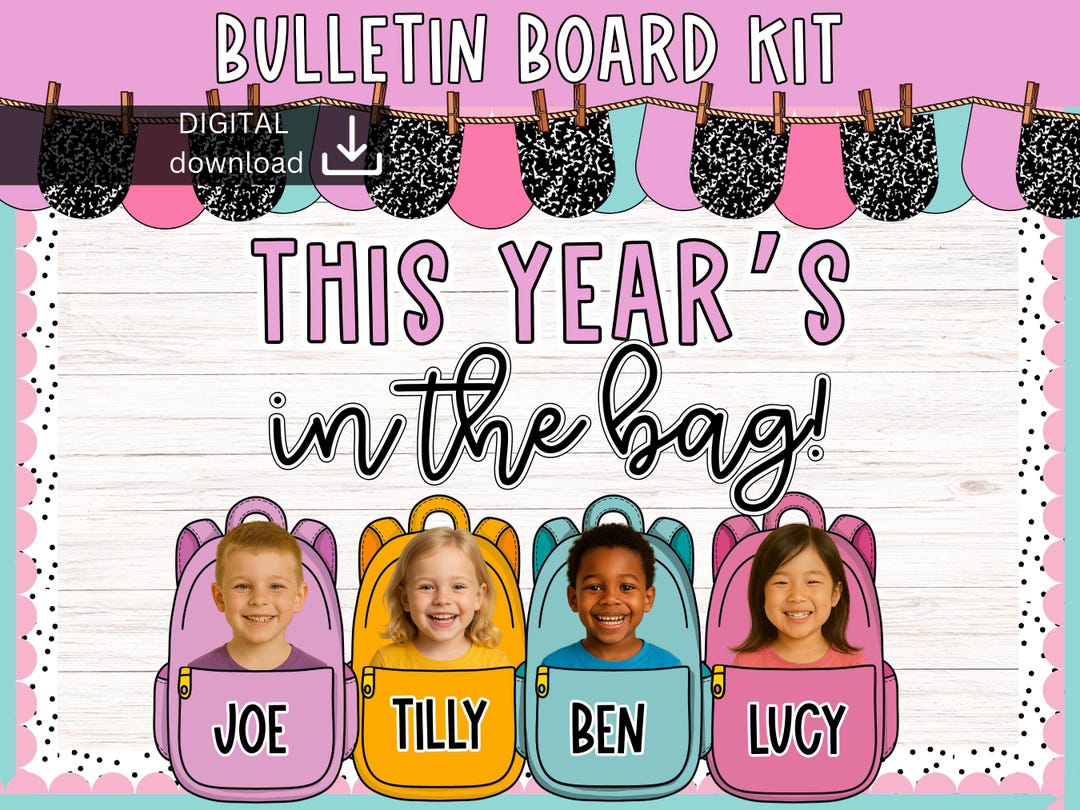 Welcome Back Bulletin Board | Back to School Bulletin | New Year ...