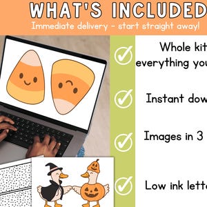 Halloween Goose Bulletin Board Kit: Spooky Classroom Decor (PDF ...