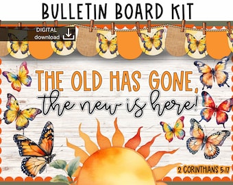 new year bulletin board | Jesus bulletin board | January Bulletin Board | religious bulletin board | bible bulletin board | 2024 bulletin
