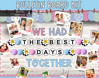 end of year bulletin board | memories Bulletin Board | friendship bracelet bulletin board | bulletin board | graduation bulletin board