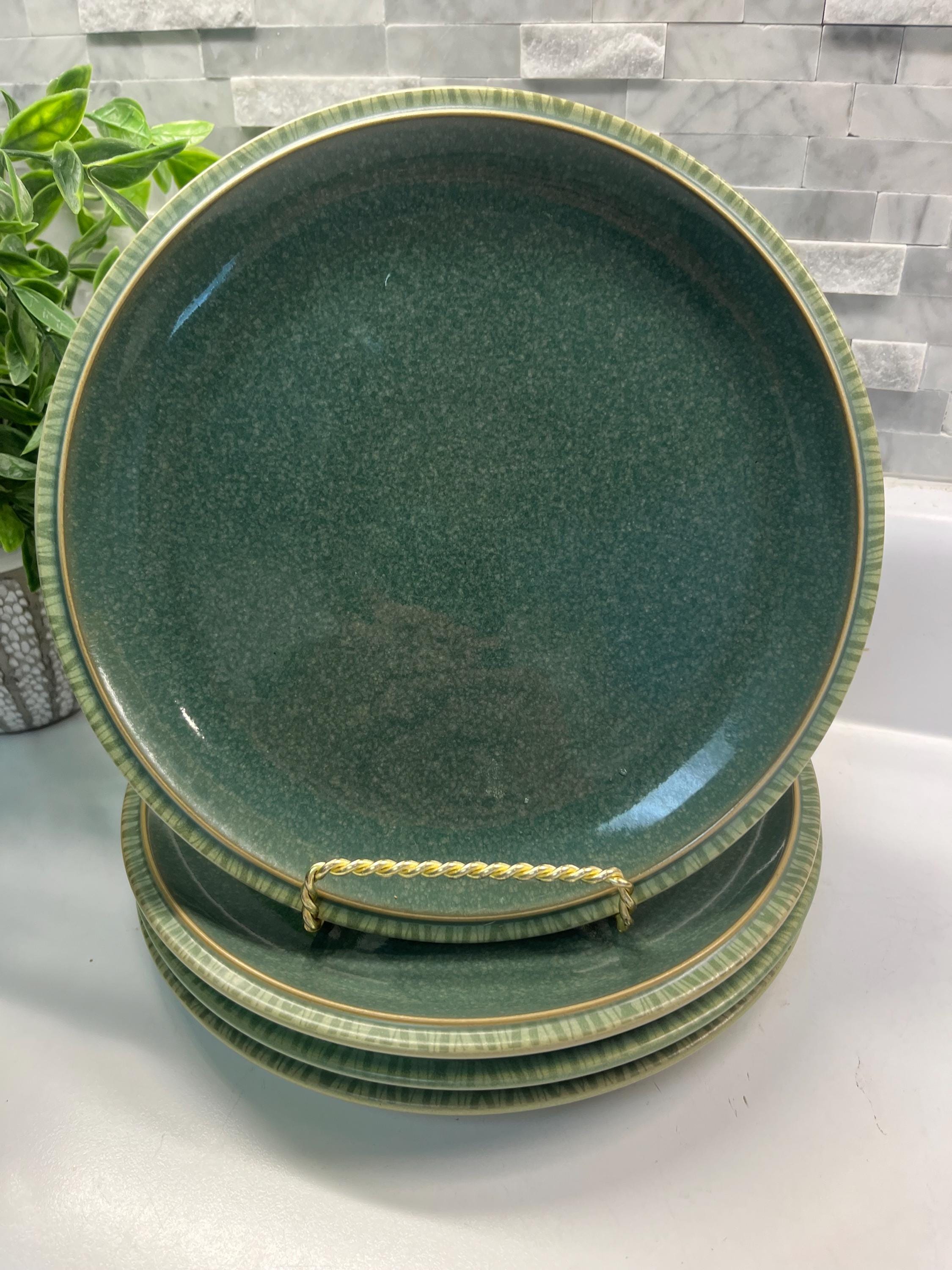 デンビー リージェンシーグリーン デザートプレート 5枚 Vintage Green Denby - Etsy