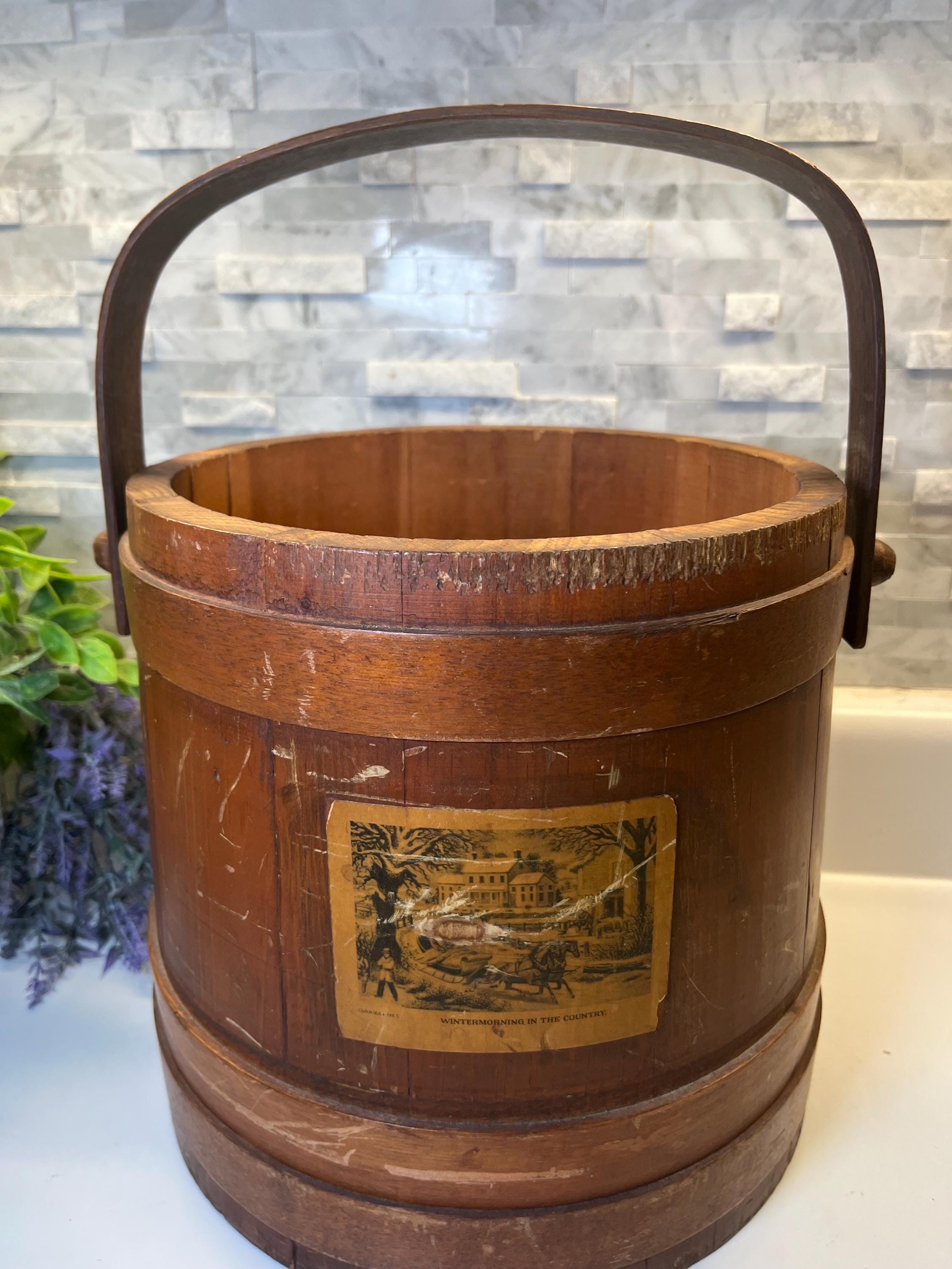 Antique Firkin - Etsy