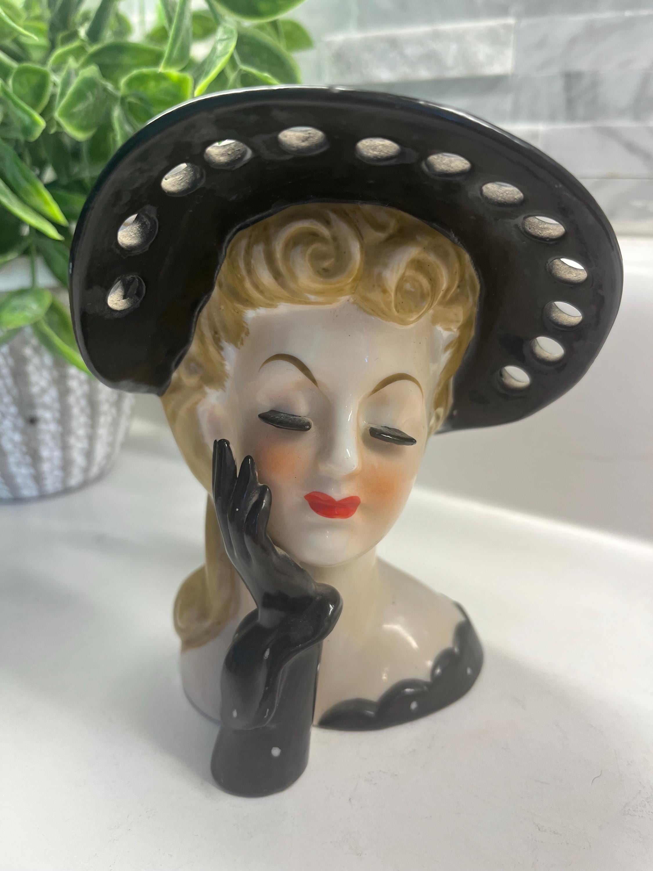 Head Vase - Etsy
